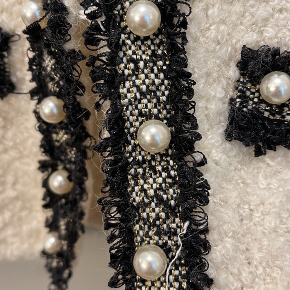 White House Black Market Cardigan Sweater sz M - Picture 4 of 7